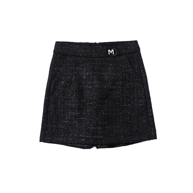 短裤裙秋冬2020年新款高腰半身裙 纤丝朵半身裙