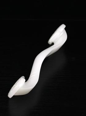 天然阿富汗白玉如意摆件招财客厅家居装饰乔迁新居公司开业送礼品