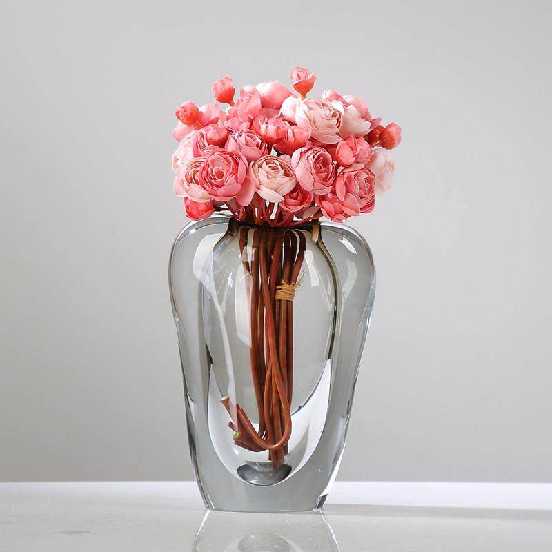 仿真复古玫瑰花装饰摆件客厅餐桌玄关假花秋色花瓶插花装饰品摆设,淘宝优惠券,粉丝福利购,淘宝优惠卷