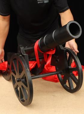 铸铁炮加厚仿古大铁炮红衣大炮模型景区家用工艺饰品礼品落地摆件