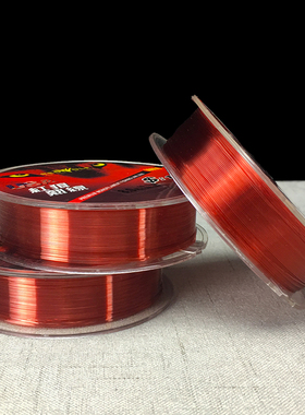 专用罗盘十字线尼龙线罗经仪东定通胜崇道堂多罗盘通用红色 100米