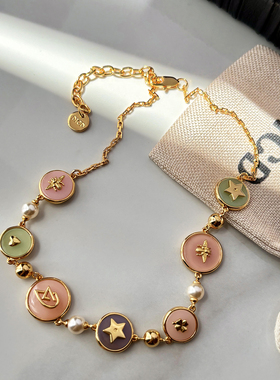 DICD/D家字母蜜蜂项链女