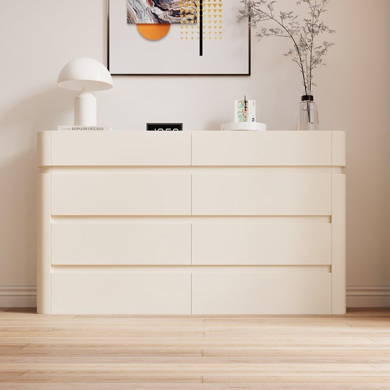 30cm极窄床尾柜奶油风斗柜储物柜一体超薄款卧室八斗橱实木八斗柜,淘宝优惠券,粉丝福利购,淘宝优惠卷