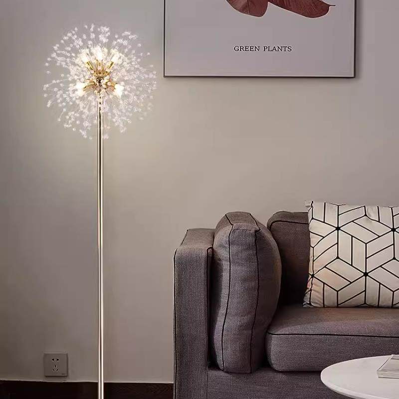 2025新款网红蒲公英落地灯温馨氛围灯轻奢卧室客厅沙发旁立式灯具,淘宝优惠券,粉丝福利购,淘宝优惠卷