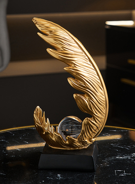 酒柜摆件轻奢高档客厅电q视柜玄关家居装饰品办公室工艺礼品摆饰