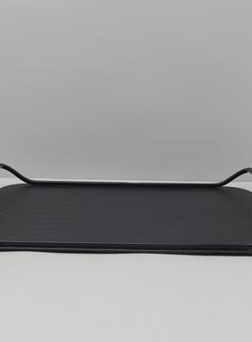 现代简约高端金属皮革收纳托盘装饰客厅入口酒店电视柜家居装饰