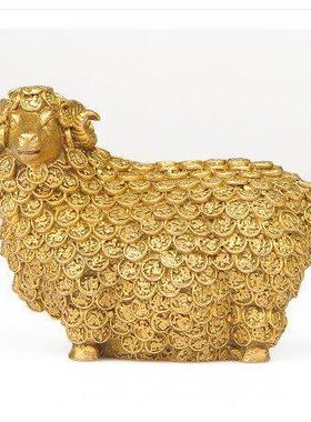 纯铜三羊开泰摆件招财羊三阳开泰客厅家居摆设装饰工艺品大号铜羊