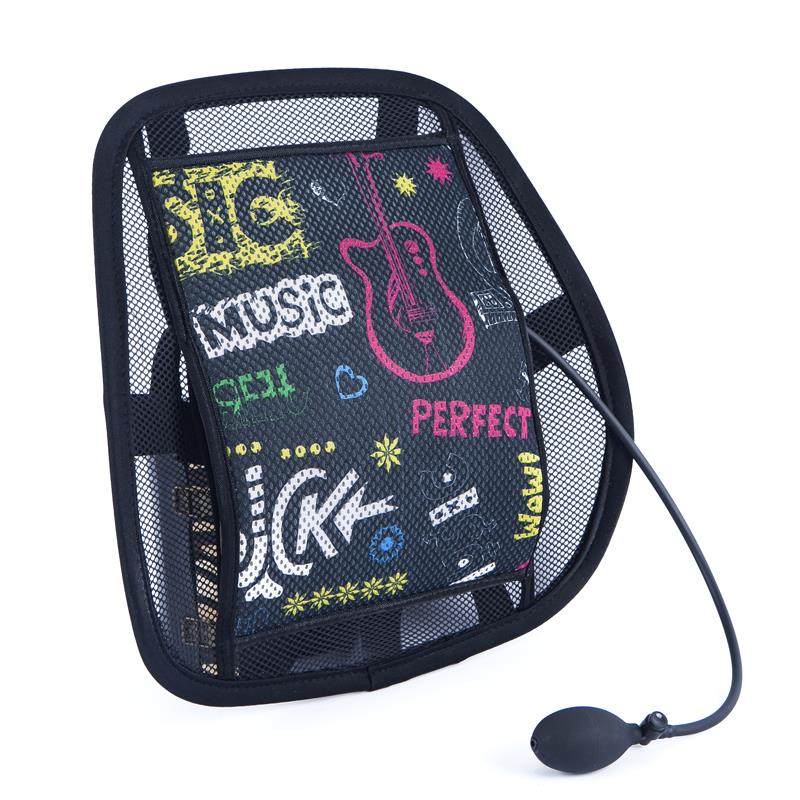 汽车腰靠夏季冰丝透气主驾驶腰靠背座椅按摩腰拖靠垫护腰气囊调节,淘宝优惠券,粉丝福利购,淘宝优惠卷