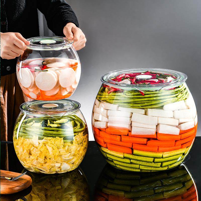 泡菜坛子食品级家用塑料密封罐大口腌菜罐储物罐腌制酸菜咸菜容器,淘宝优惠券,粉丝福利购,淘宝优惠卷