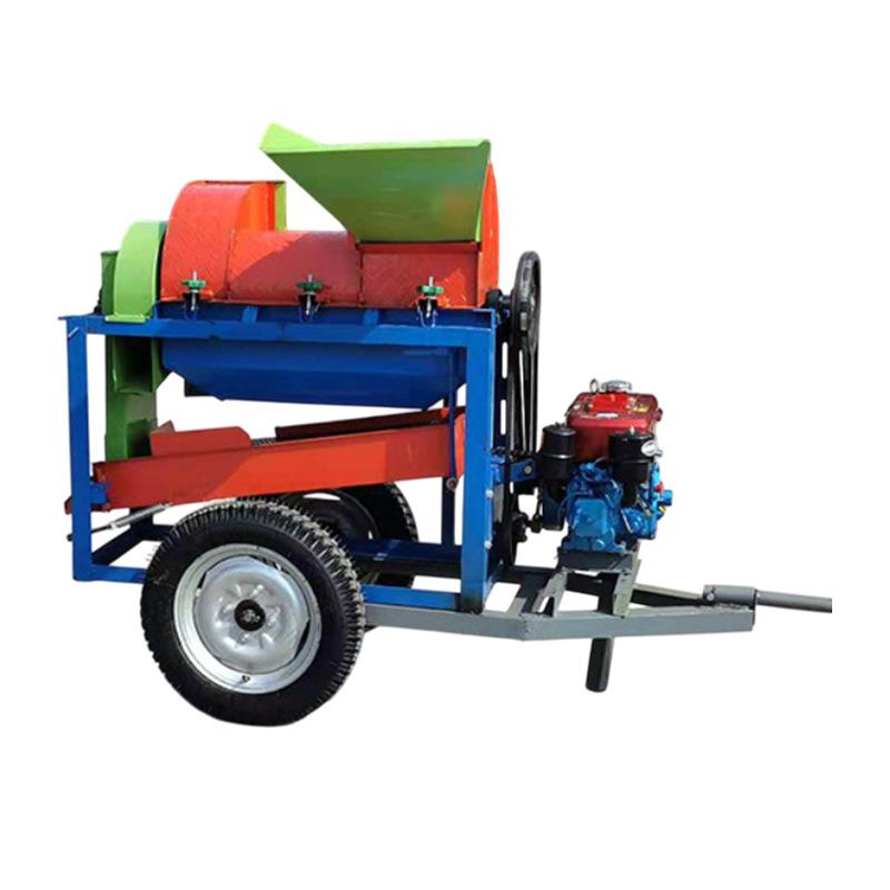 Household small threshing machine multi-function threshing machine fully automatic soybean sorghum corn grain peeling machine