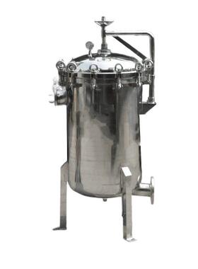 不锈袋式过滤248安器工业废保过滤器井水水钢泥沙河前置过滤器