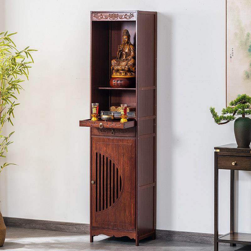 佛龛新中式立柜财神爷柜子神台供桌佛台家用香案观音佛像整体橱柜,淘宝优惠券,粉丝福利购,淘宝优惠卷