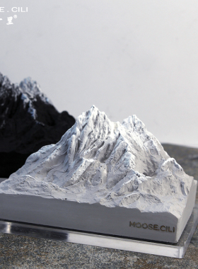 阿尔卑斯a山扩香石香薰雪山摆件卧室宿舍无火香氛精油男女生日礼