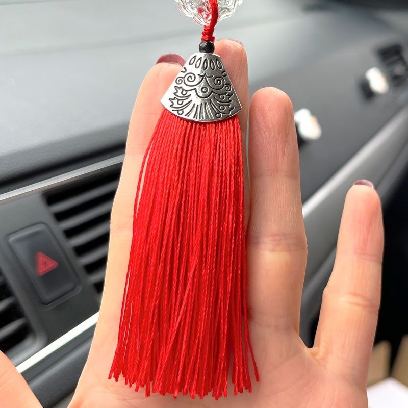 2024年新款水晶汽车后视镜挂件汽车车内十字架装饰品中控台挂饰品,淘宝优惠券,粉丝福利购,淘宝优惠卷