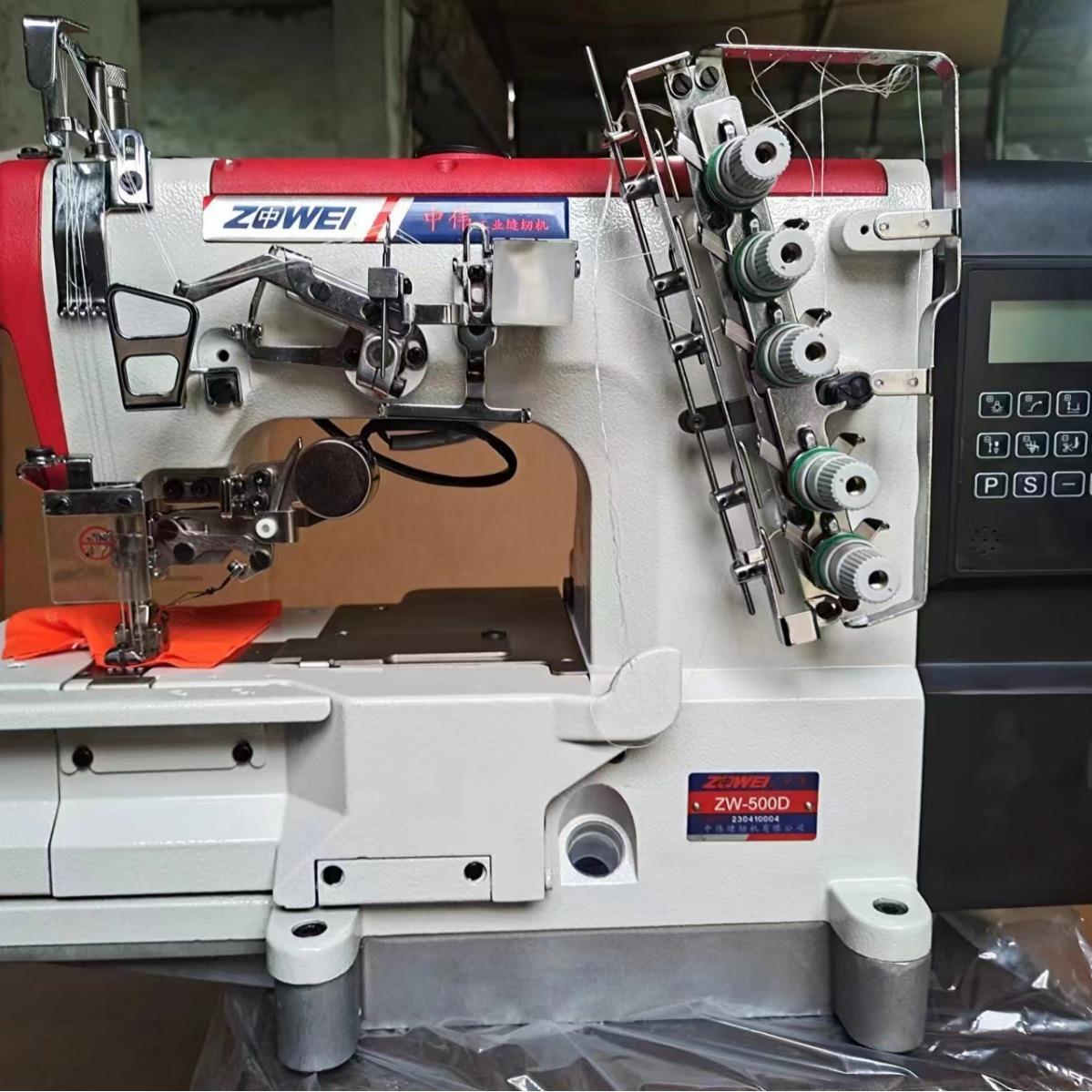 带右刀切包一体直驱方头绷缝机自动电脑方坎车工业缝纫机全自动 - 图2