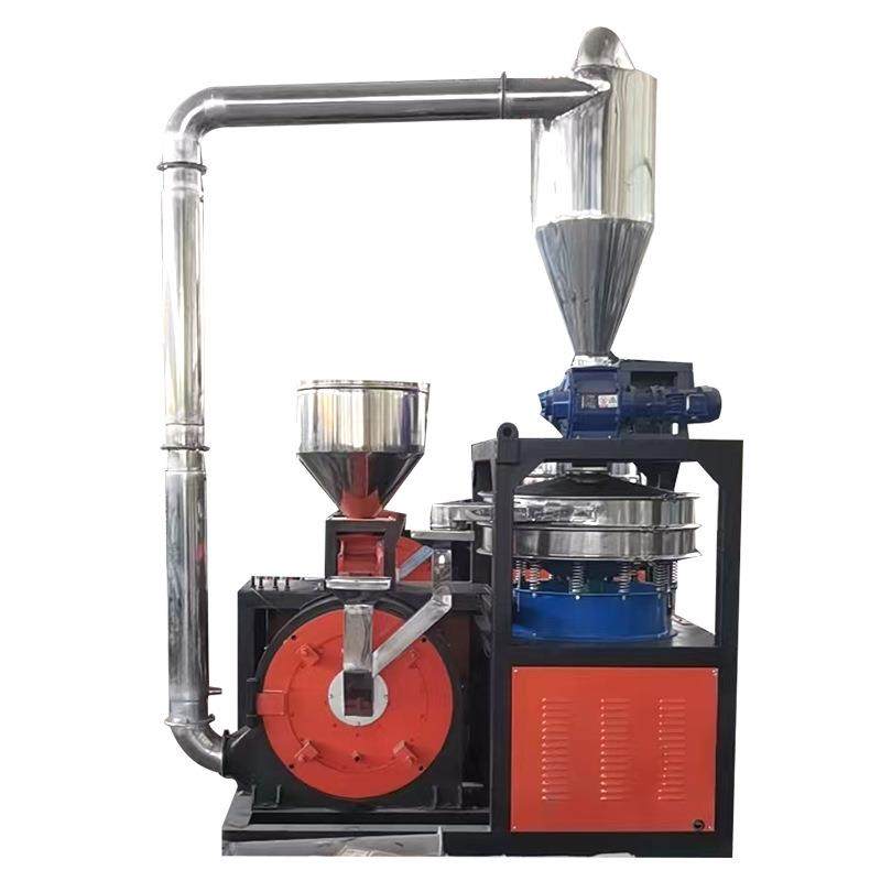 工业磨盘式磨粉机PE塑料颗粒磨粉机立式大型塑料片材打粉机研磨机,淘宝优惠券,粉丝福利购,淘宝优惠卷