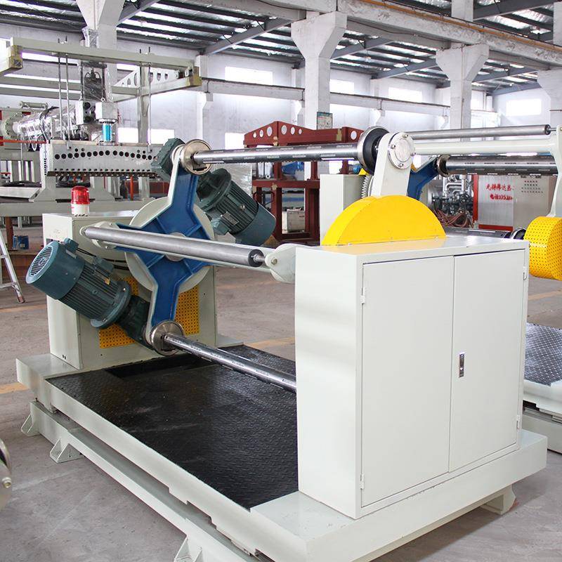 PS塑料薄膜片材双工位收卷机设备塑料薄膜片材包装片材纸张收卷机 - 图0