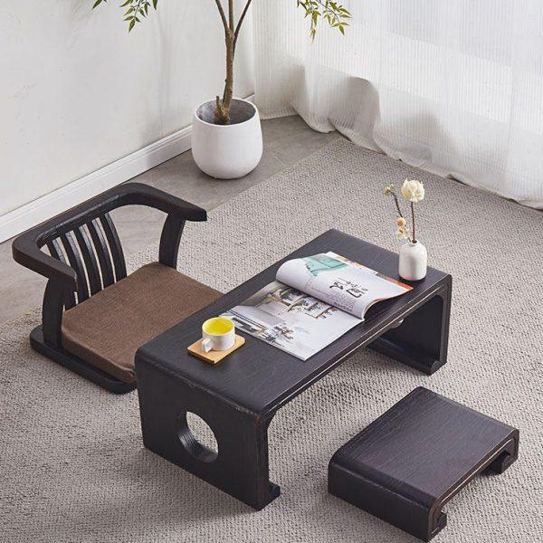 实木中式古琴桌凳飘窗桌榻榻米小茶几炕桌国学桌培训班课桌椅子矮,淘宝优惠券,粉丝福利购,淘宝优惠卷