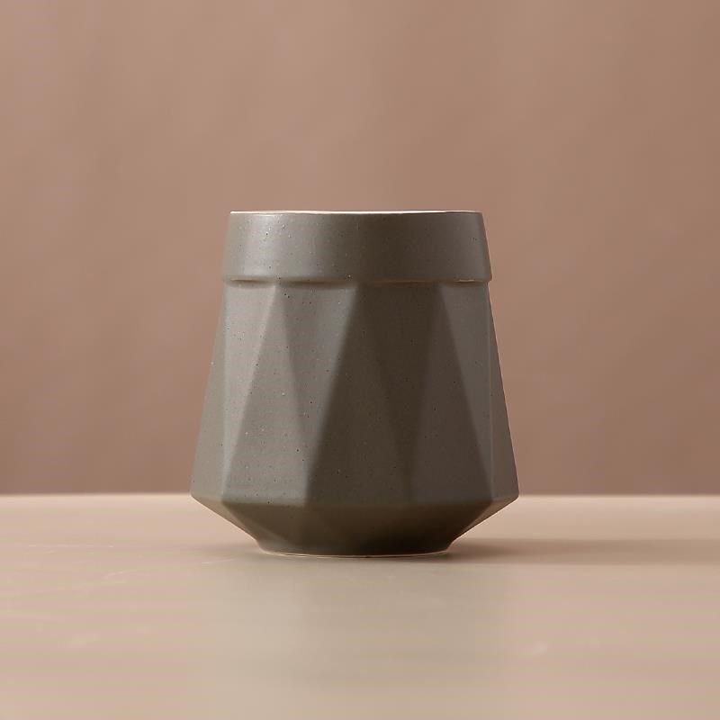 400ML 陶瓷洗漱牙杯簌口牙刷杯刷牙缸家用几何型酒店旅馆民宿,淘宝优惠券,粉丝福利购,淘宝优惠卷