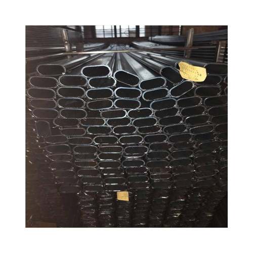 厂家q235椭圆管平椭圆升降桌家具楼梯扶手镀锌椭圆管 - 图3