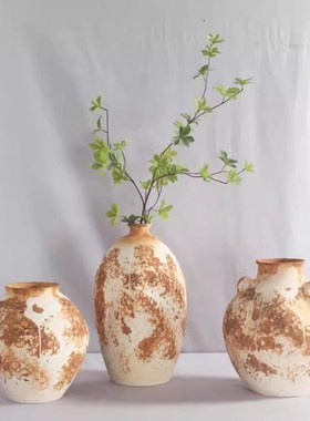 简约现代陶瓷花器摆件售楼处样板间酒店展厅展柜家庭客厅茶几装饰