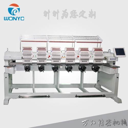 自动单头电脑绣花机平绣帽子成衣毛巾个性电脑高清刺绣机 - 图2