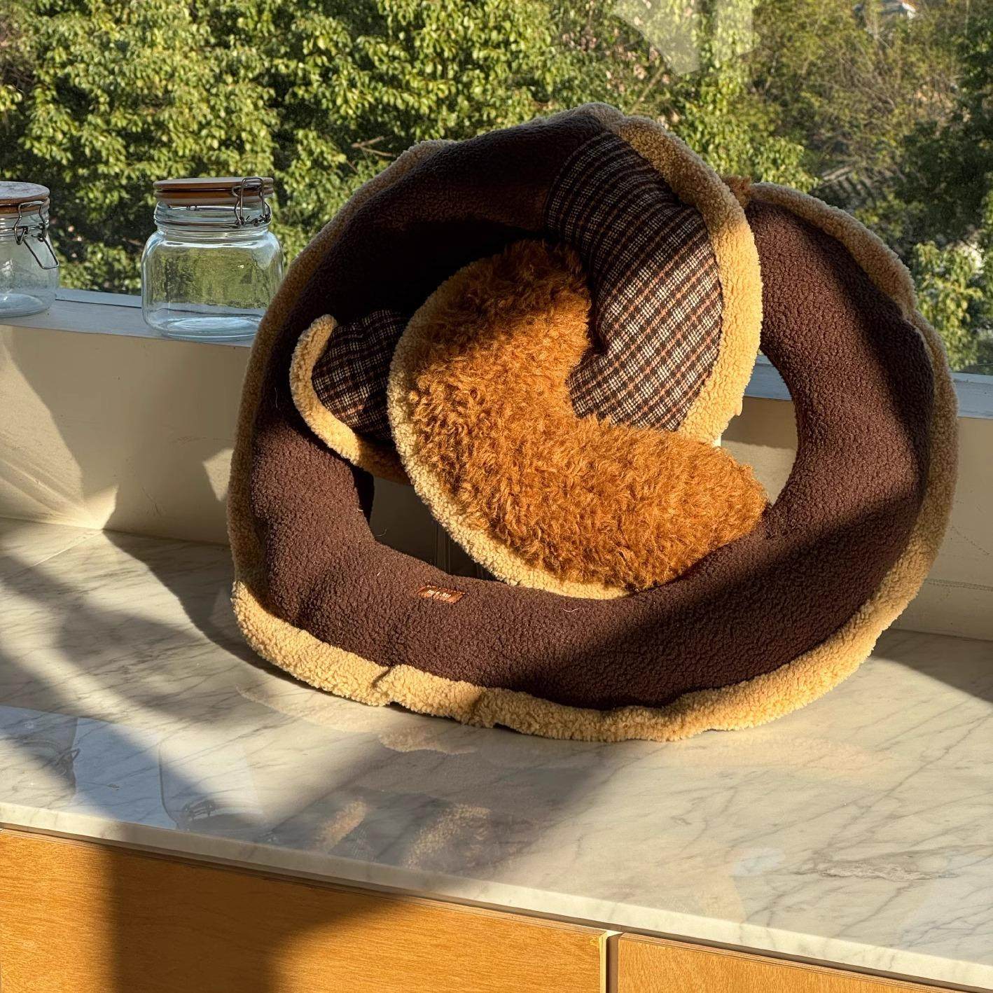 nothe Case「碱水牛角包」可爱原创面包抱枕治愈沙发床头靠垫礼物,淘宝优惠券,粉丝福利购,淘宝优惠卷