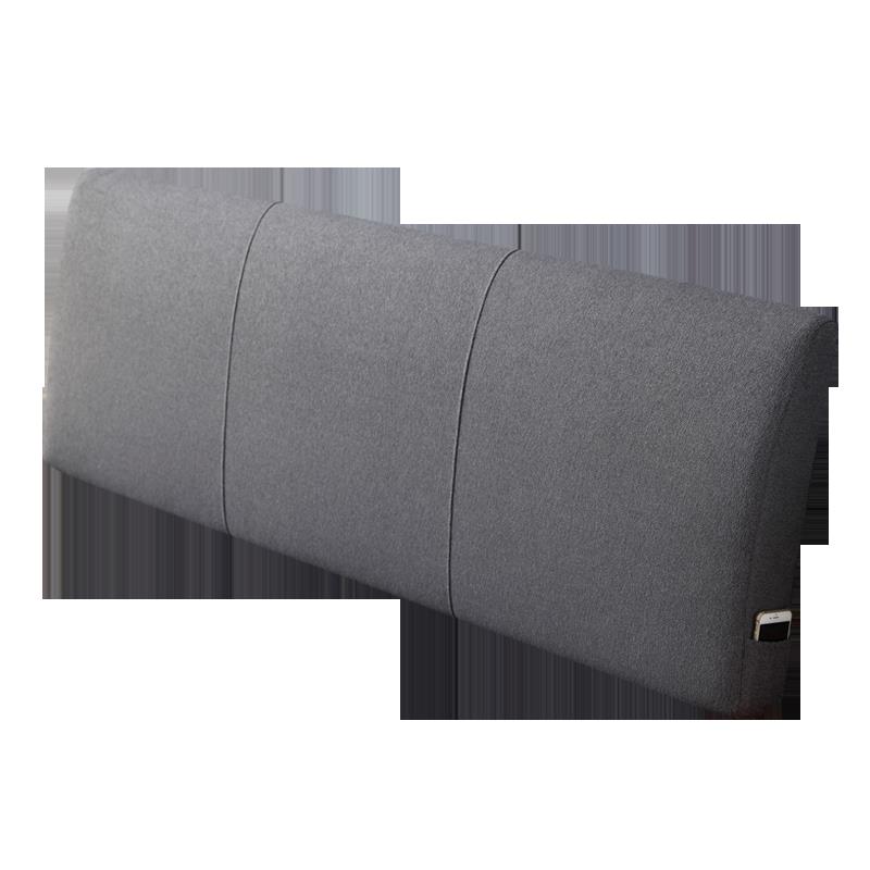 榻榻米海绵无床头靠垫网红大靠背2023新款软包自粘简约现代可拆洗 - 图0