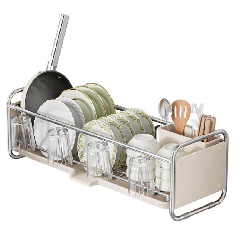 厨房置物架碗碟沥水架晾碗架水槽旁窄边碗筷盘收纳架沥水篮碗盘,淘宝优惠券,粉丝福利购,淘宝优惠卷