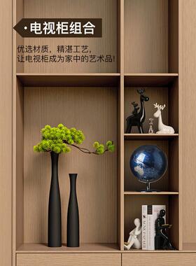 贝汉美意式极简入户玄关装饰摆件电视柜花瓶家居装饰品艺术高级感