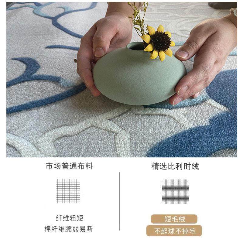 复古轻奢高级客厅地毯家用卧室沙发茶几毯新款北欧风耐脏进门地垫,淘宝优惠券,粉丝福利购,淘宝优惠卷