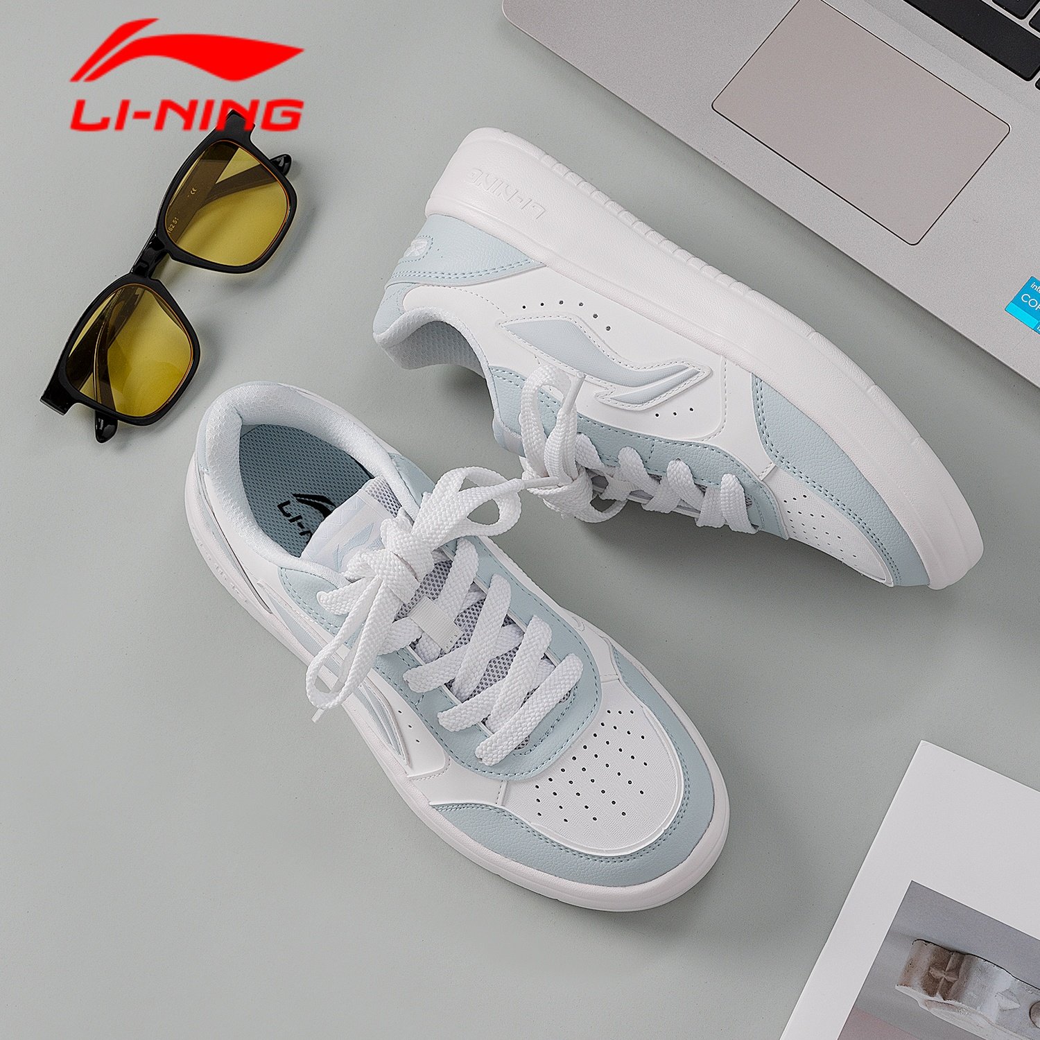 李宁元宝Pure板鞋女鞋2026冬季新款潮百搭休闲鞋小白鞋软底运动鞋,淘宝优惠券,粉丝福利购,淘宝优惠卷