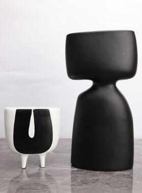 北欧创意工艺品雕塑摆件客厅卧室玄关酒店样板房电视柜家居装饰品