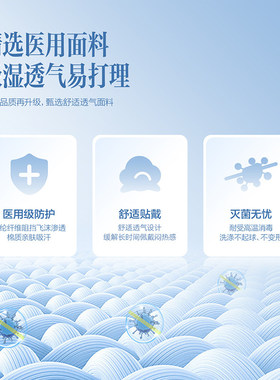纯棉手术帽定制印log室医