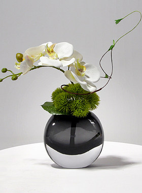 现代轻奢彷真花艺摆件洽