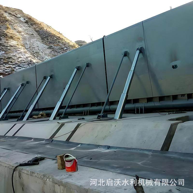液压钢坝闸门底横轴翻转式自动液压升降翻板闸门河道景观钢坝闸门,淘宝优惠券,粉丝福利购,淘宝优惠卷