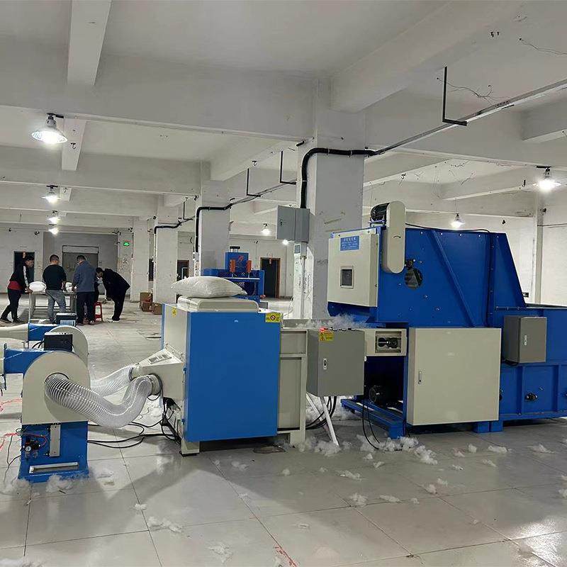 优惠配套家纺厂填充枕头抱枕沙发包纤维棉自动上料开松充包组合机,淘宝优惠券,粉丝福利购,淘宝优惠卷