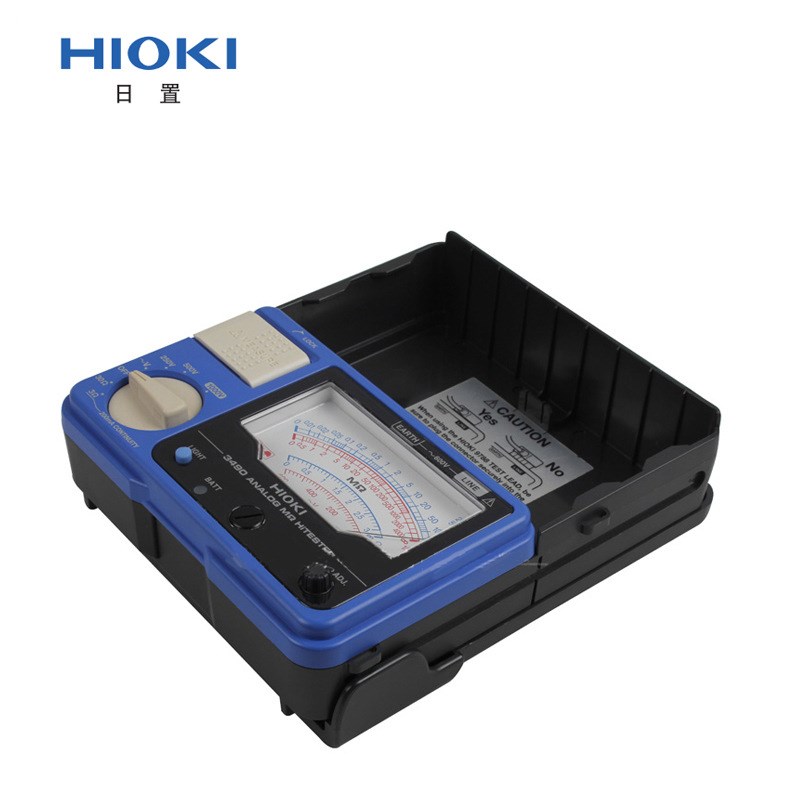HIOKI日置绝缘电阻表3490智能指针式电阻测试仪模拟兆欧表 电阻表 - 图1