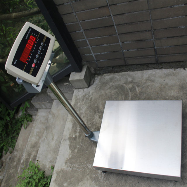 Price electronic scale 300kg English electronic station 200kg 500kg industrial weight measuring electronic scale