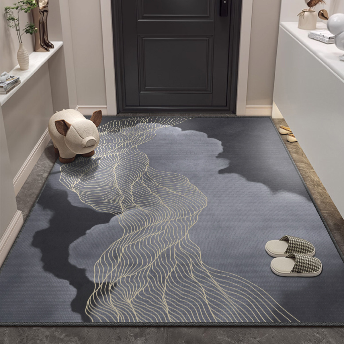 入户门地垫进门脚垫家用门口防滑垫子可擦免洗地毯玄关垫子可裁剪,淘宝优惠券,粉丝福利购,淘宝优惠卷