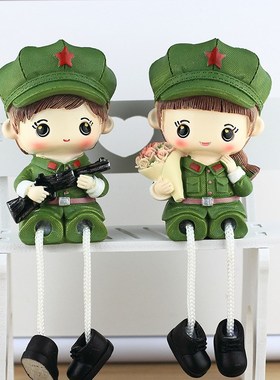 节日送女生的吊脚娃娃摆台装饰z品拍照网红客厅电视柜树脂创意摆