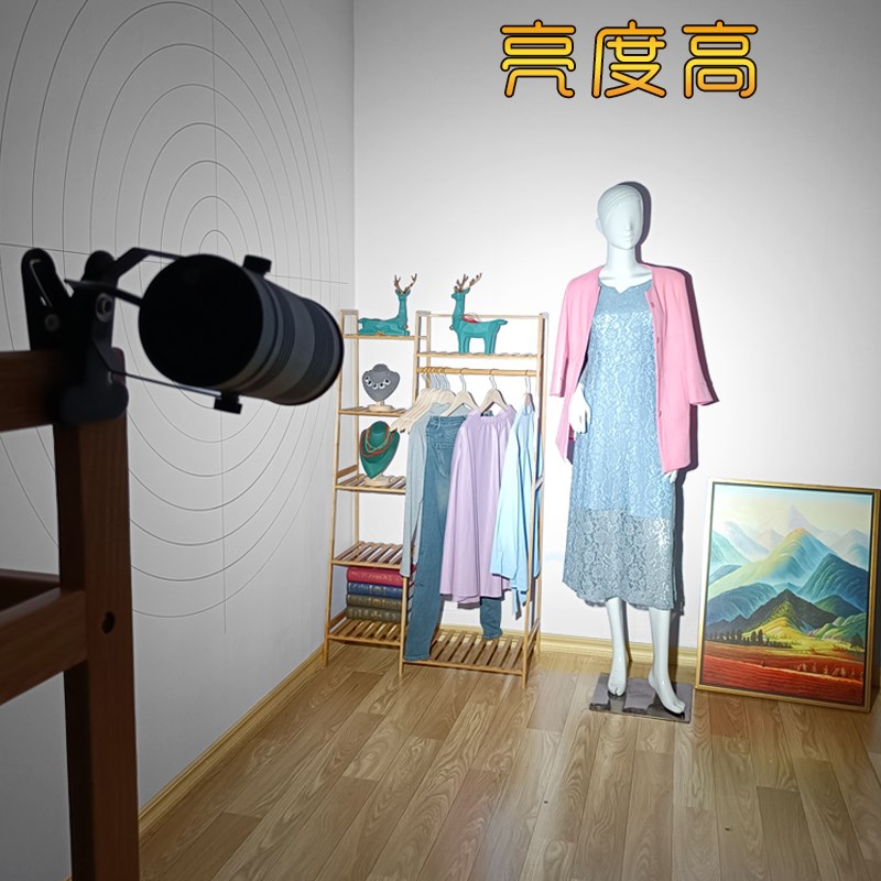 LED夹子射灯超高亮聚光36/50/75W串联会展服装店商铺免接线高显 - 图2