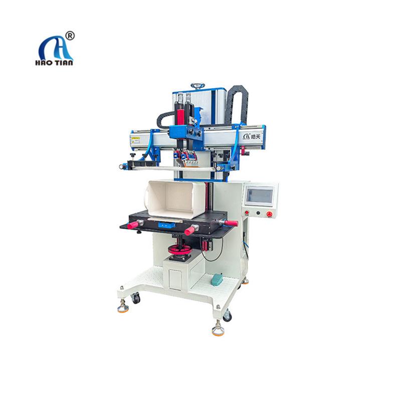 Semi-automatic screen printing machine, heightened flat screen printing machine, fully automatic case storage box, small screen printing machine