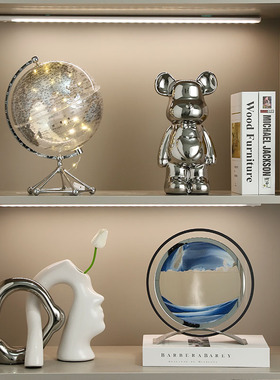 客厅装饰品摆件轻奢高档家居电视酒柜高级J感办公室书桌面2023新