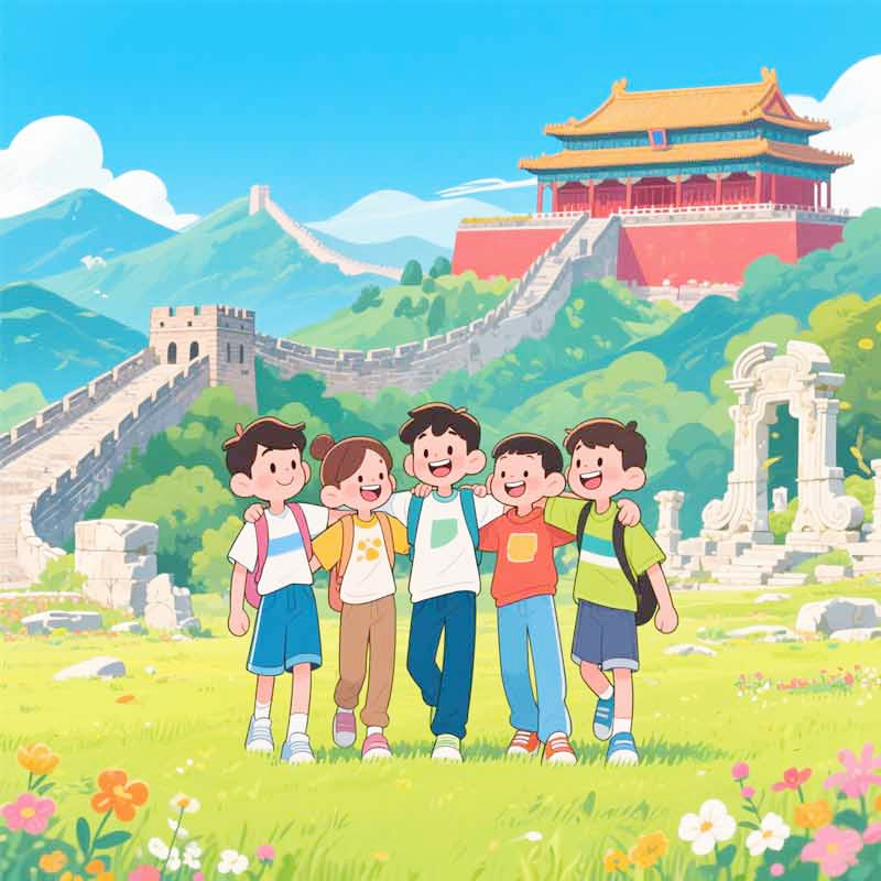 【国博/军博/首都博物馆盲盒】无购物！北京5天4晚跟团游飞猪旅行