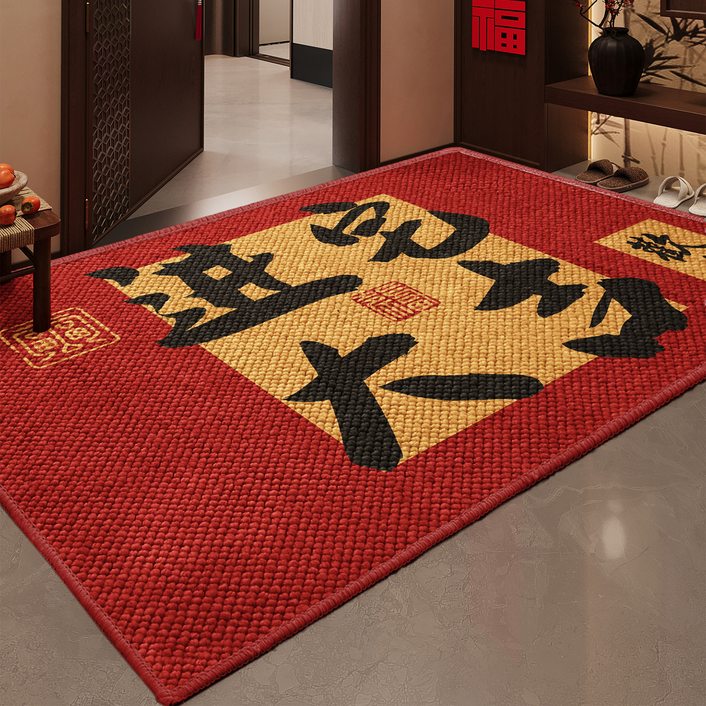 入户门地垫新款玄关大门进门脚垫高级感大颗粒新款防滑可定制地毯,淘宝优惠券,粉丝福利购,淘宝优惠卷