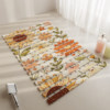 Bathroom non-slip floor mats, bathroom hollow draining floor mats, toilet bathroom shower rooms, children's bath anti-fall carpets