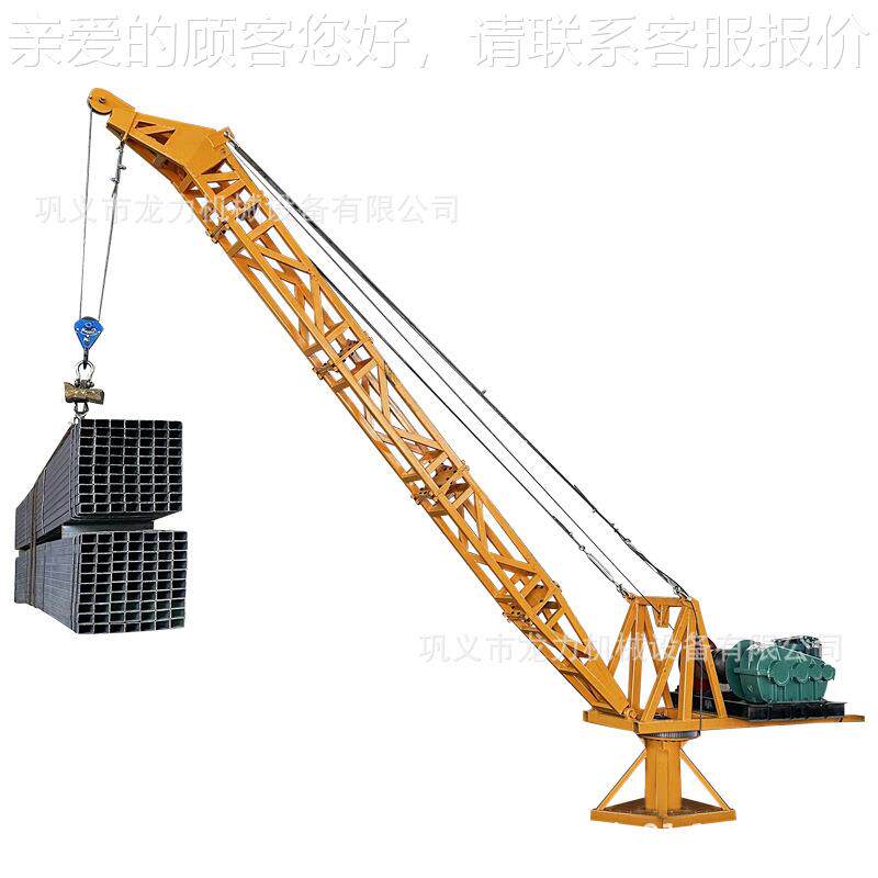 车间长臂吊捞机高楼层吊装机池塘码机头水库吊渔船吊起吊00K打1吨 - 图3