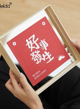 Mandelda大桔大利玄关桌面摆件客厅电视柜家居新年装饰品乔迁礼品