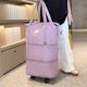 Travel bag Large capacity suitcase trolley storage bag for men with universal wheel N pulley wheel foldable backpack